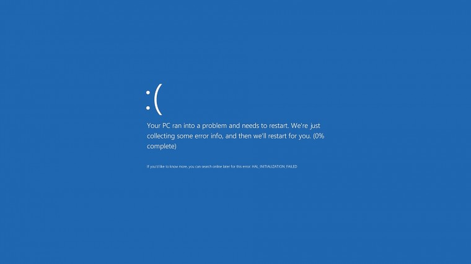 How To Solve Blue Screen Error In Windows